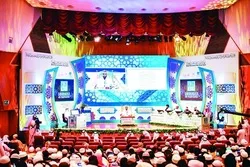 دبئی مقابلوں کے جیتنے والوں کے اعزاز میں تقریب