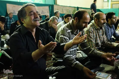 مراسم شب قدر در آستان امامزاده سید حمزه (ع) تبریز