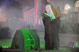 تعزیه حسینی در حرم علی بن‌ مهزیار