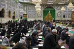آیین جز‌ءخوانی قرآن در حسینیه رضوی اصفهان