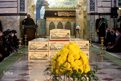 ۷ شهید گمنام میزبان اقامه عزا به مناسبت رحلت حضرت معصومه(س)