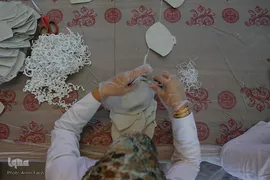 تلاش گروه های جهادی و مردمی شیراز در تولید ماسک