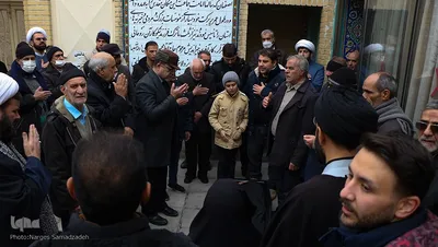 تشییع پیکر مرحوم حجت‌الاسلام ابطحی در اصفهان
