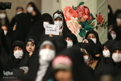 دیدار جمعی از بانوان فرهیخته کشور با رهبر انقلاب اسلامی
