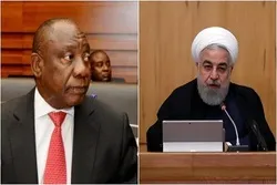 Rais wa Iran azungumza na mwenzake wa Afrika Kusini kuhusu kadhia ya Shahidi Soleimani