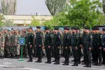 صبحگاه مشترک نیروهای مسلح در تبریز‎‎