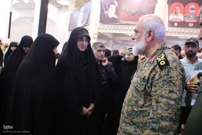 مراسم گرامیداشت نخستین سالگرد شهادت سردار سرلشکر پاسدار غلامحسین غیب‌پرور در شیراز
