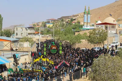 عزاداری ظهر عاشورا در روستای انجدان - اراک/عکاس:زهرا بهرامی