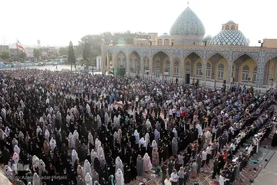 اقامه نماز عید سعید فطر در یزد‎‎