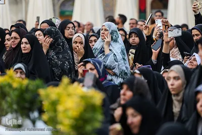 آیین سنتی «اذن عزا» در حرم مطهر امام رضا(ع)