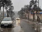 بارش برف زمستانی در اهر