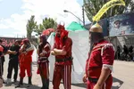 آیین نمادین حرکت کاروان حسینی و شبیه‌خوانی عاشورای حسینی در اهر
