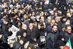 تشییع پیکر مطهر ۱۱ شهید اقتدار آذربایجان شرقی