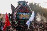 نخل گردانی حسینیه فهادان یزد