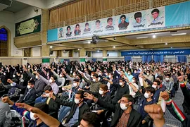 دیدار دانش‌آموزان سراسر کشور با رهبر انقلاب اسلامی