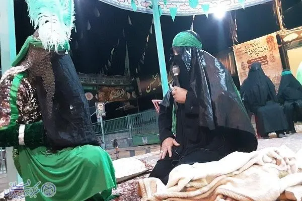 سومین شب از برگزاری چهاردهمین سوگوار تعزیه «غریب» شهرستان نور
