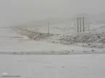 طبیعت برفی ارتفاعات و مناطق روستایی اهر