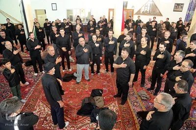 دسته عزاداری دانشگاهیان دانشگاه های استان اردبیل