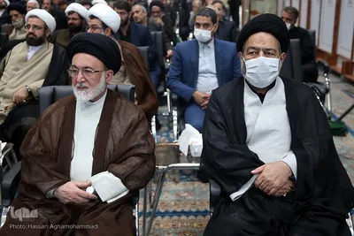 حجت‌الاسلام والمسلمین نواب، نماینده ولی فقیه در سازمان حج و زیارت و حجت‌الاسلام والمسلمین قاضی‌عسکر، تولیت آستان حضرت عبدالعظیم(ع)