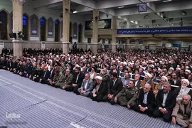 دیدار میهمانان کنفرانس بین‌المللی وحدت‌اسلامى‌ با رهبر انقلاب