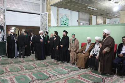 مراسم سالگرد ارتحال آیت الله سید رضا فاضلیان و آیت الله جلال الدین گنبدی
