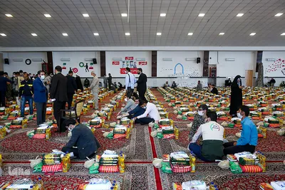 رزمایش مواسات و کمک مؤمنانه در مشهد
