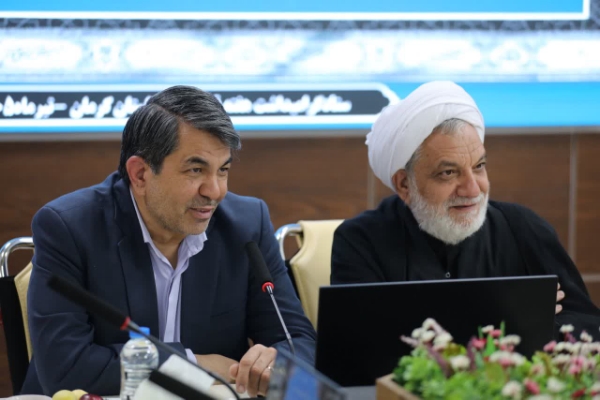 دیدار استاندار کرمان با رئیس کل دادگستری استان