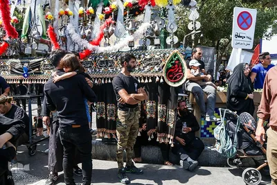 عزاداری روز شهادت امام رضا(ع) در مشهد