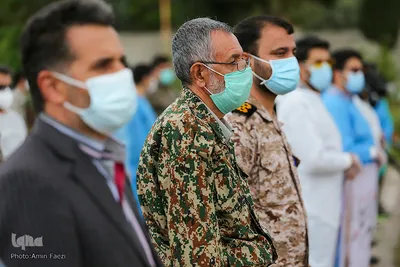 رزمایش پدافند زیستی سپاه ناحیه ثارالله - شیراز