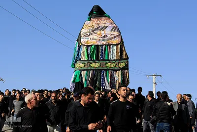 آیین عزاداری مردم روستای انجدان ـ اراک
