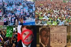 د امانوئل مېکرون د اسلام دښمنۍ په خلاف په پاکستان او افغانستان کښې احتجاجونه جاري دي