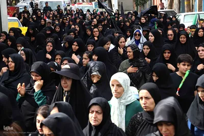مراسم جاماندگان اربعین حسینی در اهر
