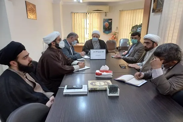 جلسه شورای اقامه نماز گلستان برگزار شد