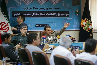 نشست خبری هفته دفاع مقدس