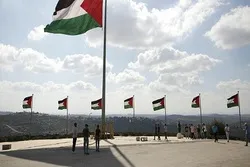 Le drapeau palestinien hissé au cœur de Tel Aviv