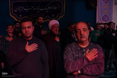 مراسم شب ۲۳ قدر در حرم علی بن حمزه(ع)
