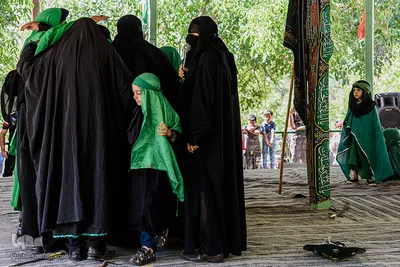 برگزاری مراسم عاشورای قدیم روستای مهران طالقان
