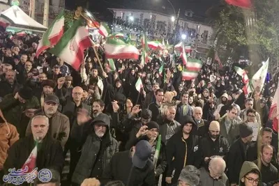 چهل و چهارمین اجتماع و ایستادگی مردم غیور شهرستان بابلسر
