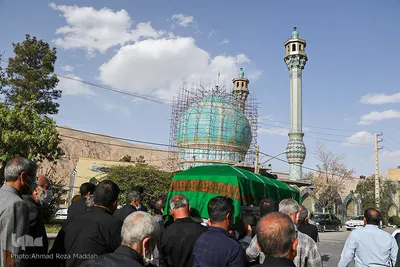 مراسم استقبال از پیکر مطهر آیت الله فقیه در شهرستان های سروستان و استهبان فارس