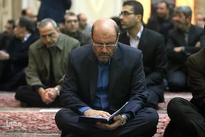 مراسم هفتمین روز درگذشت مرحوم آیت الله محمد واعظ زاده خراسانی