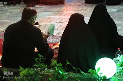 مراسم احیای شب نوزدهم ماه مبارک رمضان در گلزار شهدای قم