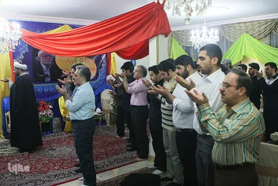 جشن تولد هوشنگ بادپا پیشکسوت قرآنی
