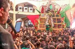 مراسم نخل‌برداری در حسینیه نظر کرده یزد‎