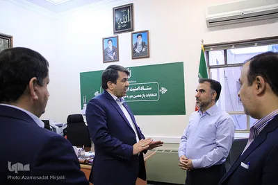بازدید استاندار یزد،از ستاد انتخابات استان