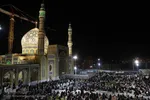 مراسم شب ۲۱ رمضان المبارک در حرم حضرت زینب خواهر امام رضا (ع)