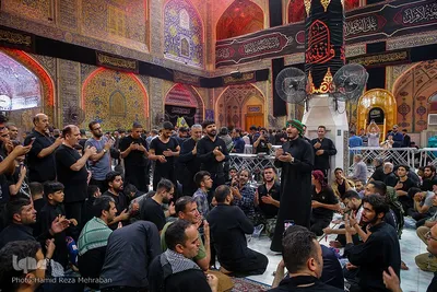 آستان مقدس علوی در ایام اربعین