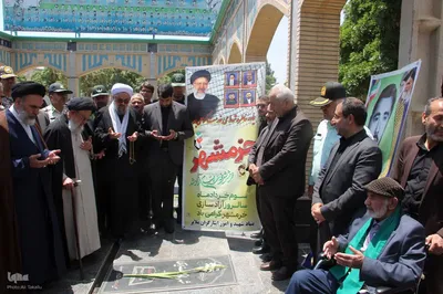 مراسم گرامیداشت شهدای خدمت و سالروز آزادسازی خرمشهر درملایر‎