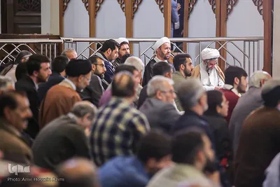 مراسم بزرگداشت آیت‌الله ربانی شیرازی در حرم مطهر