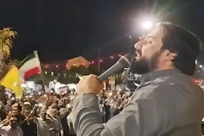 نودمین اجتماع شبانه مردم انقلابی فریدونکنار