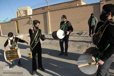 راهپیمایی خودرویی به مناسبت سالگرد شهادت سردار شهید حاج قاسم سلیمانی در یزد‎